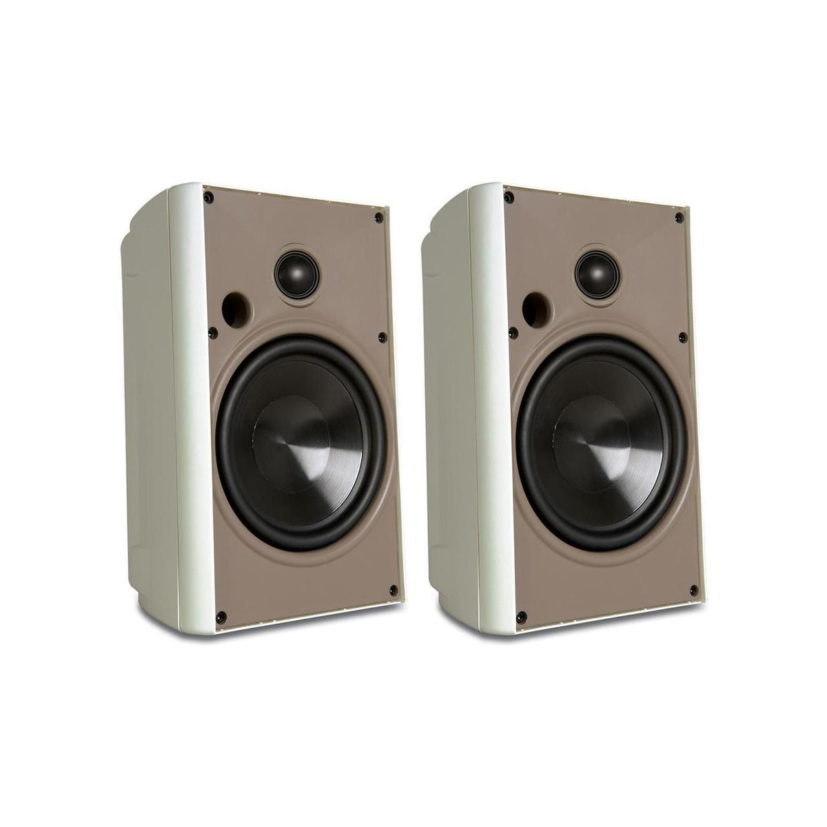 Proficient Audio AW525 5.25" 2-way Compact Indoor/Outdoor Stereo Speaker - White