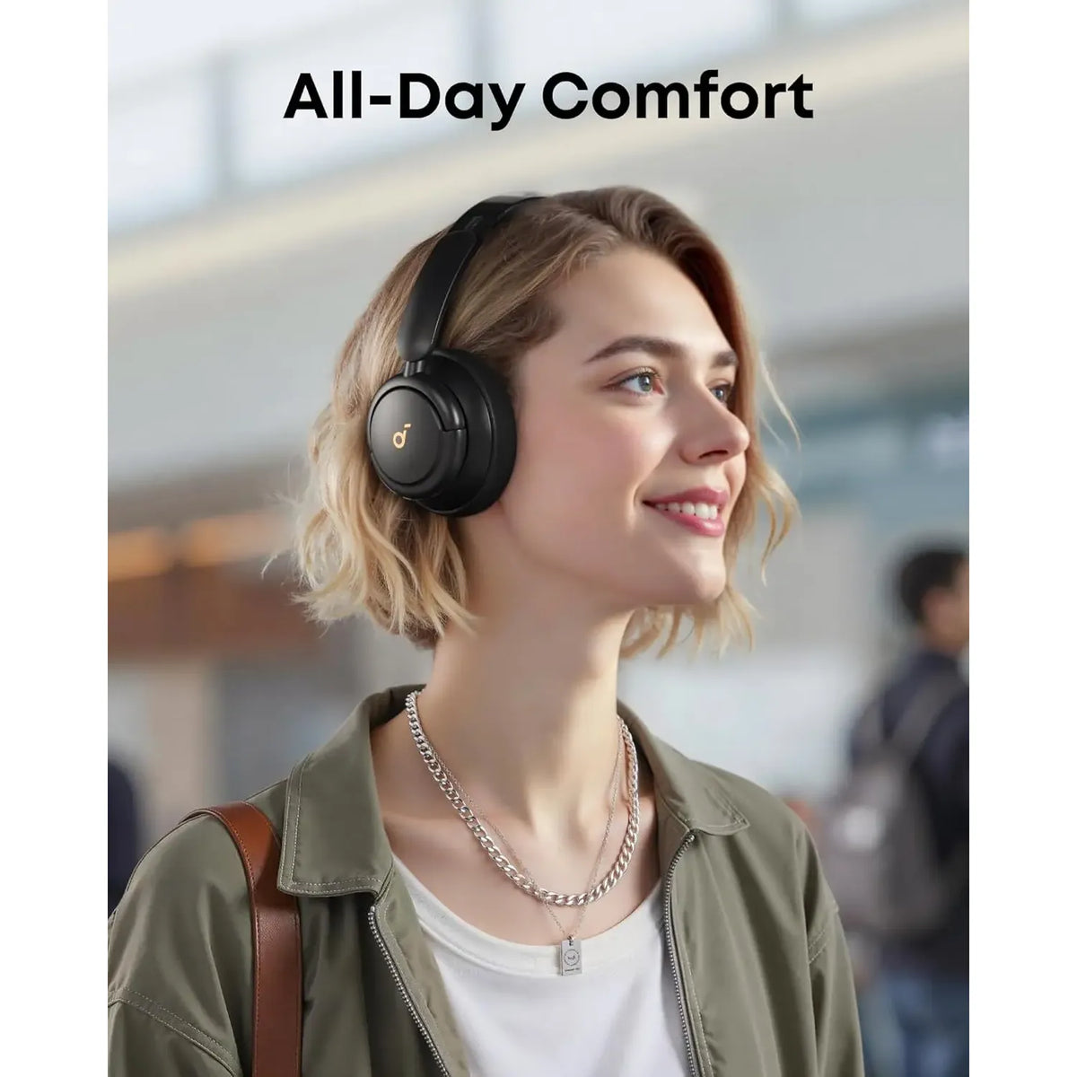 Soundcore by Anker Life Q30 Hybrid Active Noise Cancelling Headphones Wireless Bluetooth Headphones Over Ear Headset Earphone