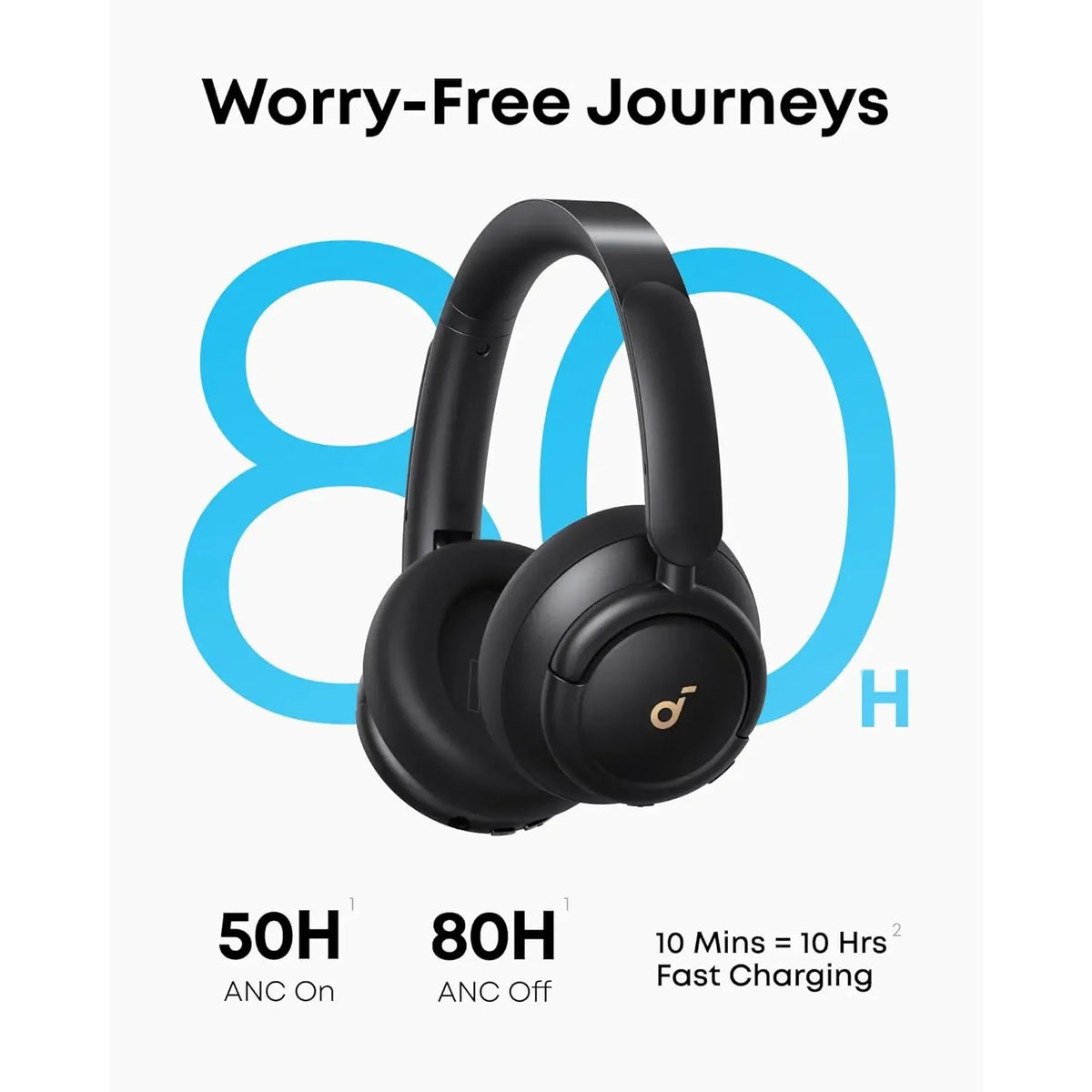 Soundcore by Anker Life Q30 Hybrid Active Noise Cancelling Headphones Wireless Bluetooth Headphones Over Ear Headset Earphone
