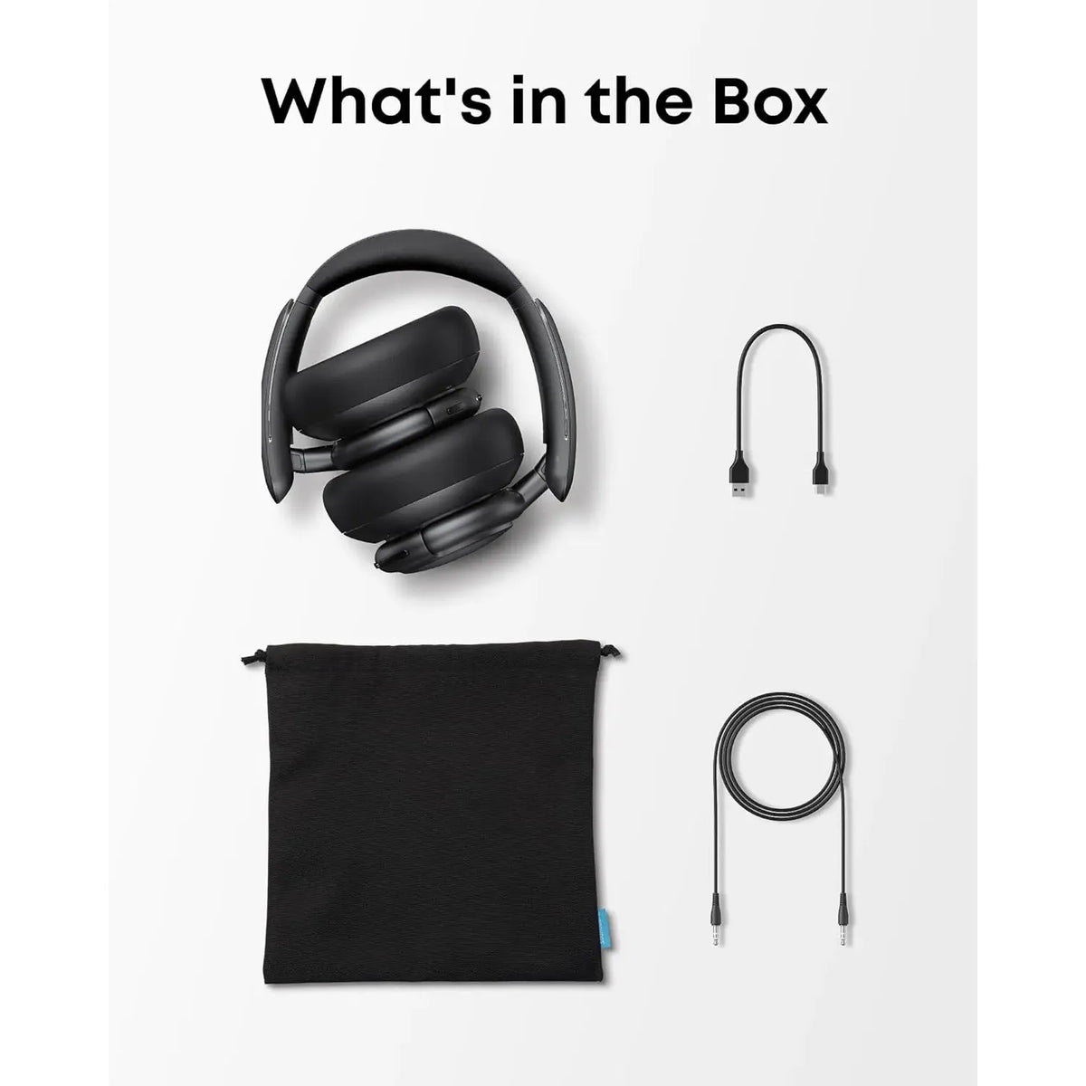 Soundcore by Anker Life Q30 Hybrid Active Noise Cancelling Headphones Wireless Bluetooth Headphones Over Ear Headset Earphone